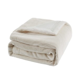 Poésie Couverture Électrique Chauffée Lait Blanc Couleur Doux et Lisse Sensation Lavable Couverture - Product Image 2