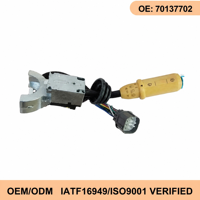 Interruptor Combinado Wanray para Retroexcavadora JCB 2CX 3CX 4CX, Interruptor de Luces y Limpiaparabrisas, Interruptor de Columna de Dirección 701 37702
