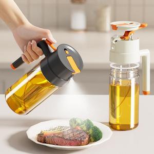 Erogatore <span class=keywords><strong>olio</strong></span> <span class=keywords><strong>Spray</strong></span> per il controllo preciso dell'<span class=keywords><strong>olio</strong></span> ideale per la cottura sana corpo in vetro con manico ergonomico - Product Image 1