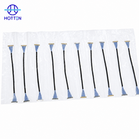 Câble coaxial micro personnalisé DF36 25 broches, pas de 0,4 mm, assemblage de câble d'affichage LVDS pour écran LCD