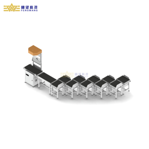 Système de tri à convoyeur à rouleaux en zigzag en forme de <span class=keywords><strong>Z</strong></span>, haute efficacité, logistique flexible, entrepôt, trieur de colis express - Product Image 1