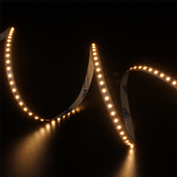 Éclairage de décoration intérieure, bande lumineuse LED DC12V/24V, CCT modulable, 120 LED/m, 8 mm, flexible, à intensité variable