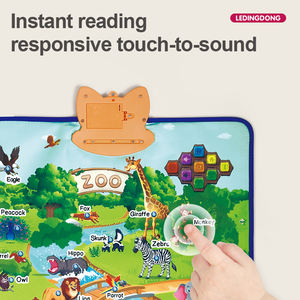 Juguetes Educativos Personalizados para Niños, Máquinas de Aprendizaje Electrónicas, Carteles de Pared con el Alfabeto Inglés, Pósters Interactivos del Alfabeto que Hablan - Product Image 4