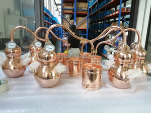 وعاء 2L/5L/10L/20L/30L/50L/100L لا يزال ويسكي جن تقطير منزلي نحاسي لا يزال - Product Image 4