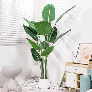 Árbol de Plátano Artificial de 4 Pies al por Mayor, Planta Bonsái Realista para Interiores, Decoración Comercial para el Hogar y la Oficina - Product Image 1