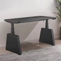 Fabricante profesional, mesa inteligente, motor único, eléctrico, ergonómico, de pie, escritorio de altura ajustable