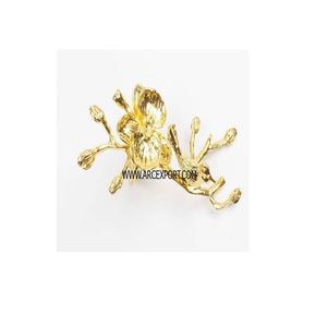 Top vente rond de serviette plaqué or Antique métal dessus de table concepteur belle luxe élégant moderne fantaisie Ware corail ronds de serviette - Product Image 4