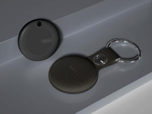 MiLi MiTag <span class=keywords><strong>Duo</strong></span>, Paquete <span class=keywords><strong>de</strong></span> 3 Localizadores Inteligentes con Funda <span class=keywords><strong>de</strong></span> Cuero, Resistente al Agua IPX67, Compatible con Apple Find My y <span class=keywords><strong>Google</strong></span> Find Hub - Product Image 2