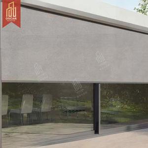 Parasol <span class=keywords><strong>enrollable</strong></span> motorizado eléctrico a prueba de viento impermeable al aire libre Patio puerta ventana <span class=keywords><strong>toldo</strong></span> jardín Patio balcón persianas enrollables - Product Image 2