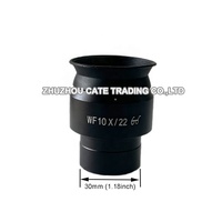 WF10X-22mm 30MM Mikroskop Stereo Eyepiece High Point Wide Field Binocular Stereo Accessories Diopter Adjustable Eyepieces