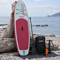 Planche de paddle gonflable OEM ODM pour le tourisme, avec forme de tourisme équilibrée et accessoires complets pour la navigation côtière