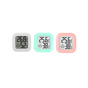 Harga Pabrik Murah Mini LCD Digital Pengukur Kelembapan Suhu Dalam Ruangan Termometer Hygrometer