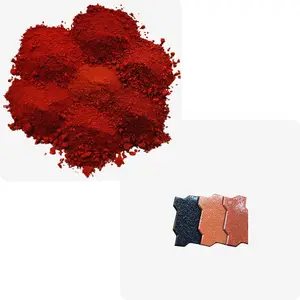 red synthetic iron oxide fe2o3 pigment and dyestuff for flooring colorant