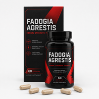 Complément Premium Fadogia Agrestis pour Hommes 1200mg Extrait Pur de Tige Capsules Énergie Vitalité Qualité Export en Vrac