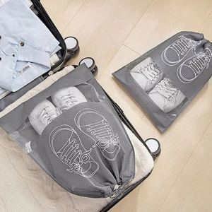 Sac à Chaussures à Cordon Non Tissé de Voyage Pratique, Housse de Rangement Domestique Anti-Poussière pour Organisateur de Salon pour Chaussures et Divers - Product Image 2