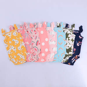 Ropa de Verano sin Mangas para Bebés de 6 a 24 Meses, Bodys de Algodón Suave, Mameluco para Recién Nacidas - Product Image 1