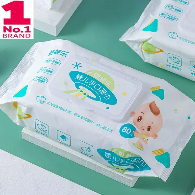 cheap disposable private label sensitive oem baby hand and mouth cleaning water wet wipes tissue for baby