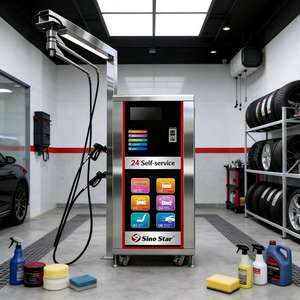 เครื่องล้างรถอัตโนมัติแบบหยอดเหรียญ/บัตร บริการตนเอง - <span class=keywords><strong>ซื้อ</strong></span>ผลิตภัณฑ์เครื่องล้างรถ - Product Image 2