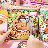 1 Boîte d'autocollants Série Protoss Academy – Coffret Cadeau Lecture Tranquille : Activité Créative DIY Mignonne et Amusante sans Découpe pour Enfants, Jouet Éducatif