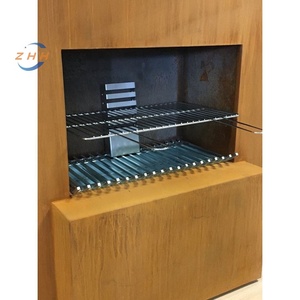 เตาไฟเหล็กคอร์เทน ดีไซน์โลหะคลาสสิก เคลือบผงสี สำหรับสไตล์คลาสสิก - Product Image 3