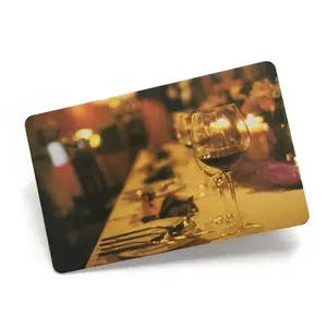 Design personalizado impresso cartão do PVC MIFARE cartão esperto clássico 1K 13.56MHz RFID do ônibus da torneira do cartão do metro