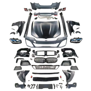 Kit de carrocería de plástico ABS de alta calidad para <span class=keywords><strong>BMW</strong></span> 5 Series F10 F18 Actualización de parachoques envolvente delantero y trasero para 520 525 528 <span class=keywords><strong>535</strong></span> nuevo G30 G38 - Product Image 6