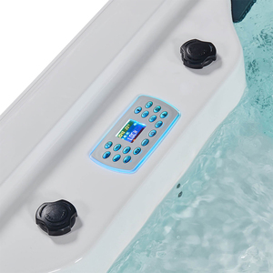 Acryl <span class=keywords><strong>Spa</strong></span> Pool mit Schwimm-/Whirlpool Combo Fiberglas Schwimmbad & Whirlpool Inground Pool Werkzeuge & Zubehör - Product Image 3