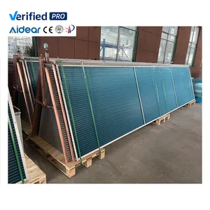 Aidear 5/8 copper tube carrier air cooled chiller heat exchanger coil