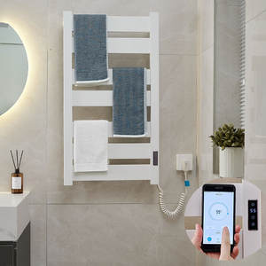 Chauffage stérilisation supports de rangement muraux en aluminium maison intelligente chauffage salle de bain porte-serviettes <span class=keywords><strong>chauffant</strong></span> sèche-serviettes électrique - Product Image 1