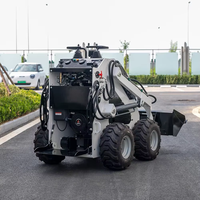 Mini Wheel Loader dengan Mesin Diesel Emisi Rendah dan Pengendali Joystick untuk Konstruksi Perkotaan dan Proyek Taman