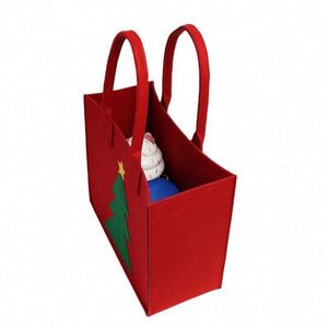 Bolsa de Compras Personalizada con Logotipo, Bolsa de Tela con Diseño de Oso para Regalos de San Valentín y Navidad - Product Image 5