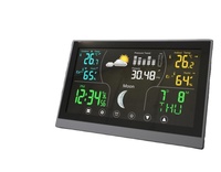 Station météo numérique de nuage de baromètre de station météorologique automatique avec le capteur extérieur d'intérieur