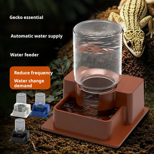 Hamster Guarding Palace Lizard Lazy Person Raising Artefacto Agua potable automática Alimentador <span class=keywords><strong>de</strong></span> reptiles - Product Image 3