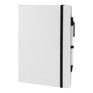 Blocchi per appunti A5 in cartoni di latte riciclati, gadget ecologici - Product Image 1