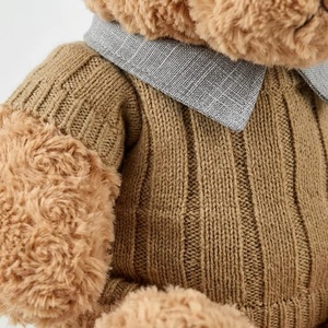 Orsacchiotto di <span class=keywords><strong>Peluche</strong></span> con Maglione Lavorato a Maglia, Logo Personalizzato, Morbido Pupazzo Imbottito, Vendita all'Ingrosso - Product Image 2