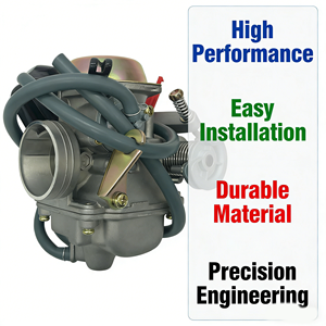 Nuevo <span class=keywords><strong>Carburador</strong></span> <span class=keywords><strong>de</strong></span> Aluminio para Zongshen RX3S Haixiao GY6 150cc ATV Motocicleta Reparación con 1 Año <span class=keywords><strong>de</strong></span> Garantía - Product Image 1