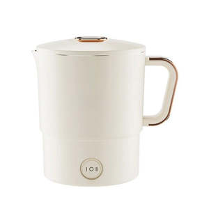 Perfect Outdoor New Stainless Steel Folding Portable Electric <b>Water</b> Cup Travel-Friendly <b>Kettle</b> - Product Image 3