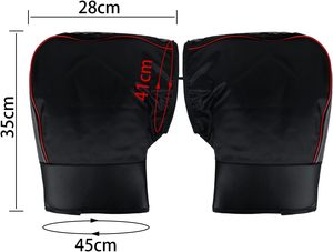 Gants de guidon chauds pour moto, gants imperméables à poignée épaisse, chauffe-mains pour motoneige et cyclisme, couvre-mains thermiques d'hiver - Product Image 3