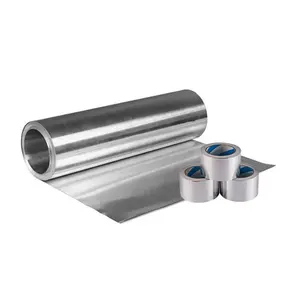 Accept Customized Duct Adhesive Tape Waterproof Seal Sliver Fiberglass Aluminum Foil Tape