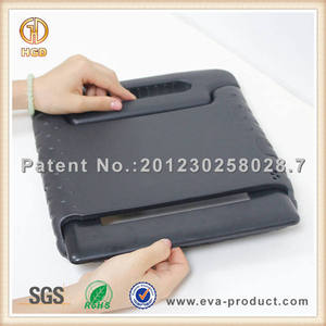 Funda Protectora Resistente para Tablet EVA de HGD Factory con Espacio para el Logotipo, para iPad 2 3 4 Gen 9.7 Pulgadas, Negra, Estilo Suave, Hecha en China - Product Image 5