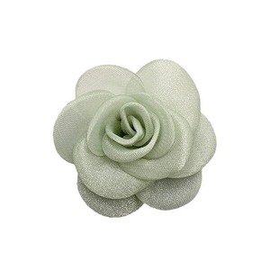 Organza Handmade Fabric <b>Flowers</b> 5cm Camellia Shape For Hair Accessories Clothing <b>Corsages</b> DIY Decor - Product Image 5