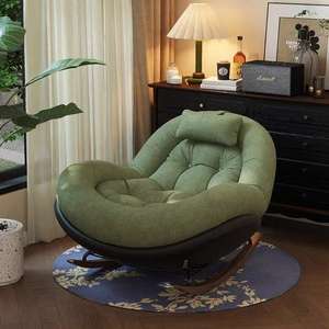 Sillón Mecedora 2026, Nuevo, Estilo Retro, para Adultos, para el Hogar, Balcón, Sala de Estar, Individual, para Descansar - Product Image 1