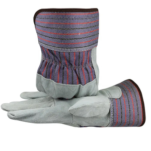 Guantes de Soldadura TIG MiG resistentes al calor para aparejos de argón de trabajo de seguridad eléctrica de piel de vaca - Product Image 4