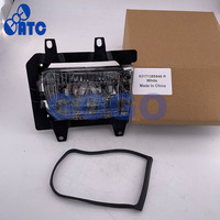Feux antibrouillard en plastique transparent pour pare-chocs avant pour BMW E30 318i 318is 325i 85-93 63171385945 / 63171385946