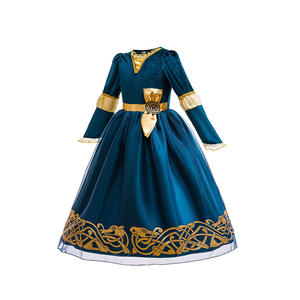 Nuevo Vestido de Disfraz de Merida Inspirado en Brave para Mujer, Vestido de Princesa, Traje de Cosplay, Conjuntos de Actuación - Product Image 3