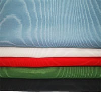 Offre Spéciale Tissu Bengaline 100% Polyester de Poids Moyen Matelassé Effet Soie Moiré Gaufré pour Robe de Cérémonie et Manteau de Costume pour Filles