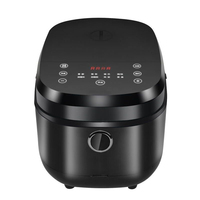 Zogifts 5L poêle en aluminium antiadhésive marmite électrique en acier inoxydable cuiseur à riz 220 V pour usage domestique