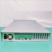 8 emplacements pour disque dur remplaçables à chaud 2U châssis de serveur NVR stockage KTV Internet café ventilateur E-Atx double canal carte mère Mini Rack ATX