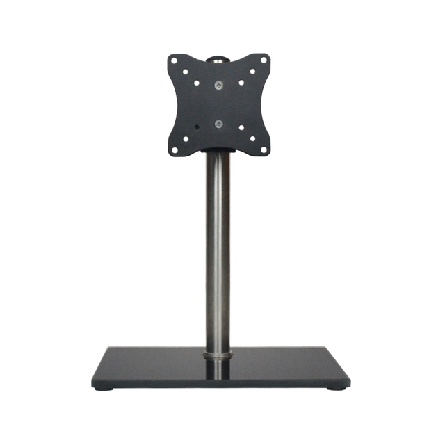 Hot Selling New Design TV Computer Laptop Monitor Stand Height Adjustable Aluminum Alloy Black 14-27 Inch 15 Tilt in Stock