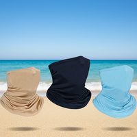 Cache-cou et Bandeau de Sport Unisexe en Spandex Respirant Anti-UV pour l'Hiver en Extérieur, Pêche, Cyclisme et Protection Faciale Polyvalente